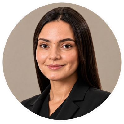 Professional Circular Corporate Portrait